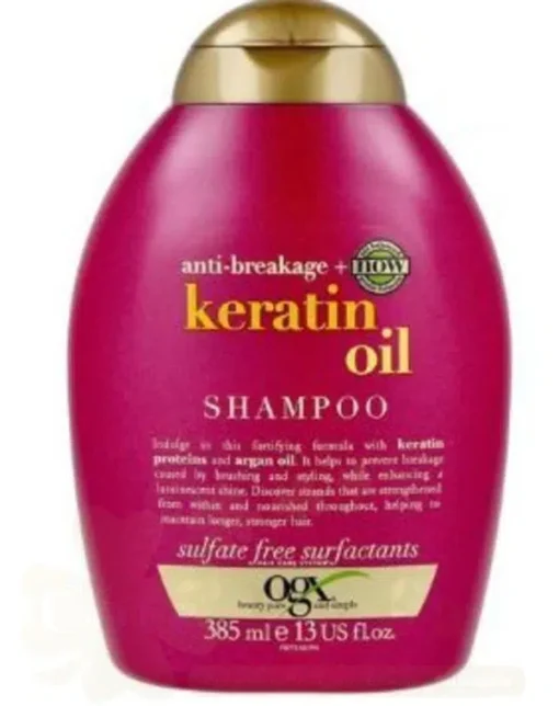 OGX KERATINE OIL SHAMPOO 385ML
