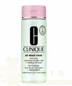CLINIQUE ALL ABOUT CLEAN LAIT MICELLAIRE DEMAQUILLANT PEAU MIXTE A GRASSE 200ml