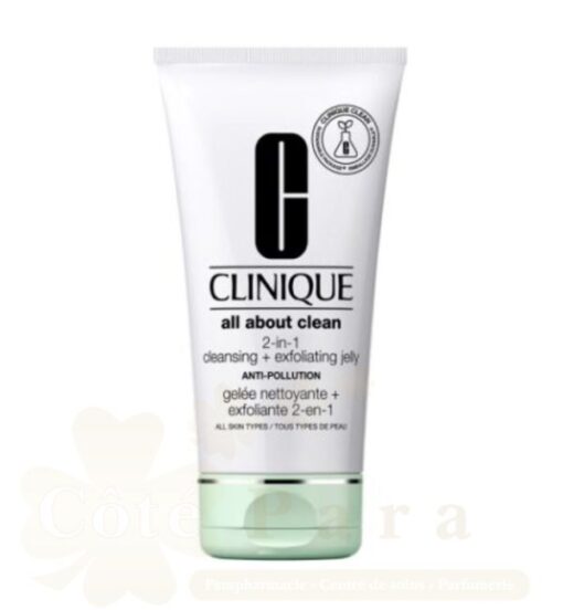 CLINIQUE ALL ABOUT CLEAN 2EN1 GELEE NETTOAYANTE + EXFOLIANTE 150ml
