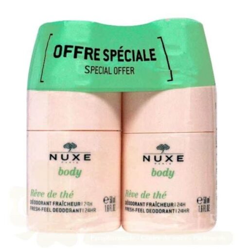 NUXE BODY REVE DE THE DEO FRAICHEUR 2X50ML