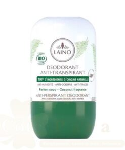 LAINO DEODORANT ANTI TRANSPIRANT PARFUM COCO BIO 50ML