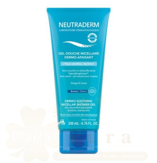 NEUTRADERM GEL DOUCHE MICELLAIRE DERMO APAISANT 200ML