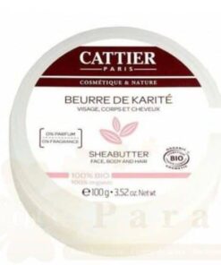 CATTIER BEURRE DE KARITE NATURE 100G