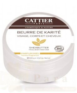 CATTIER BEURRE DE KARITE MIEL 100G