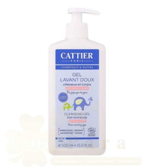 CATTIER BEBE GEL LAVANT DOUX VISAGE ET CORPS 500ML