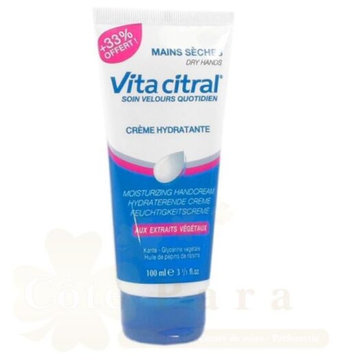 VITA CITRAL CREME MAIN HYDRATANTE VELOURS 100ML