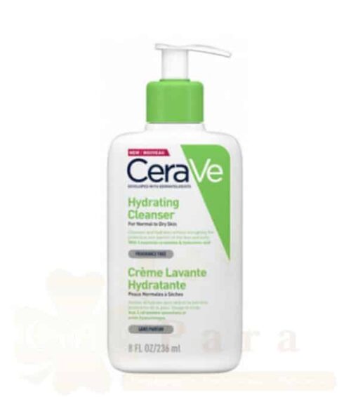 CERAVE CREME LAVANTE HYDRATANTE PEAU NORMALE À SÈCHE | 236ML