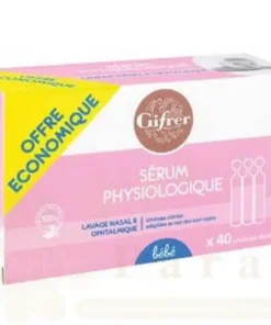 GIFRER SERUM PHYSIOLOGIQUE 40 UNIDOSES
