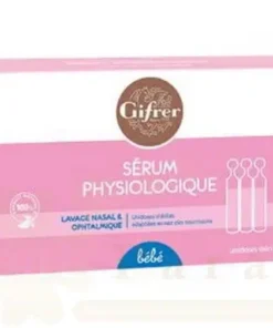 GIFRER SERUM PHYSIOLOGIQUE 12 UNIDOSES