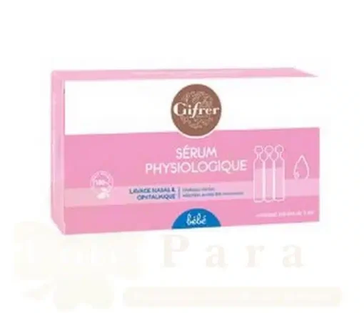 GIFRER SERUM PHYSIOLOGIQUE 5 UNIDOSES