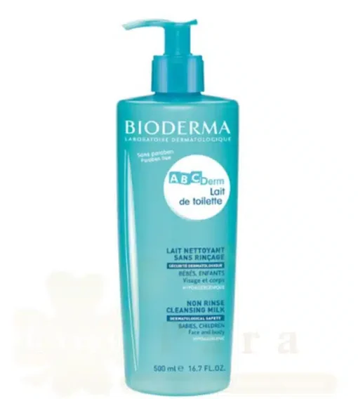 BIODERMA ABCDERM LAIT DE TOILETTE SANS RINCAGE 500ML