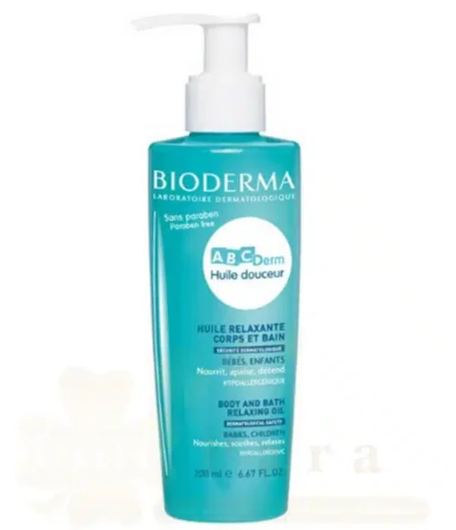 BIODERMA ABCDERM HUILE RELAXANTE CORPS ET BAIN 200ML