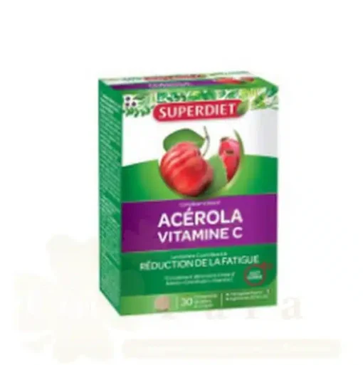 SUPERDIET ACEROLA VITAMINE C 30 COMPRIMES