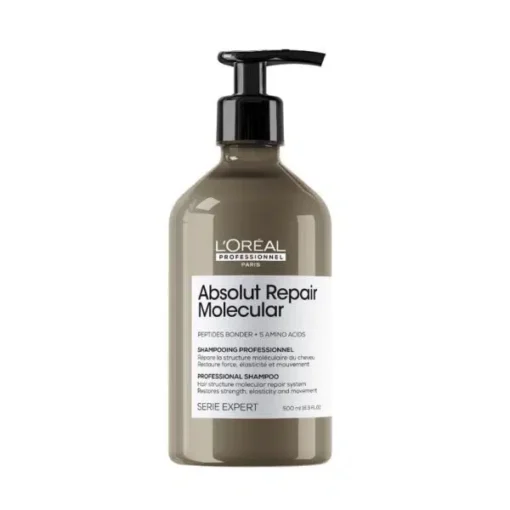 l’oreal Professionnel  Serie Expert 21 ABSOLUT REPAIR MOLECULAR SHAMPOOING FORTIFIANT 500ML ML