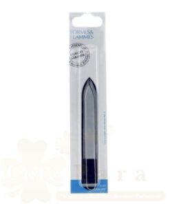 FORMES&FLAMMES LIME A ONGLE VERRE TREMPÉ 14CM REF.3
