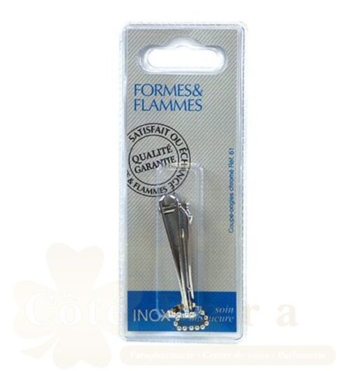 FORMES&FLAMMES COUPE ONGLES CHROMÉ REF 61