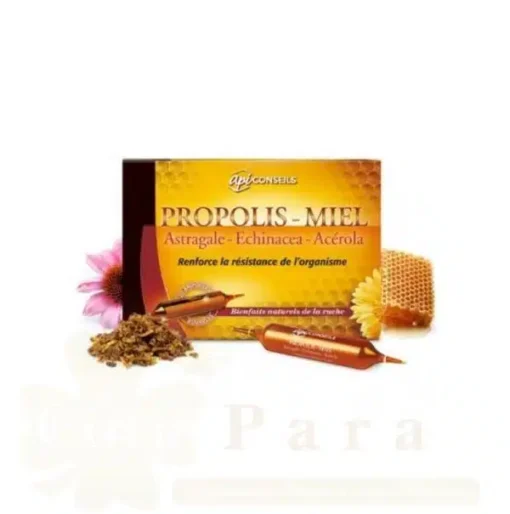 YVES PONROY API CONSEILS PROPOLIS MIEL 20 AMPOULES