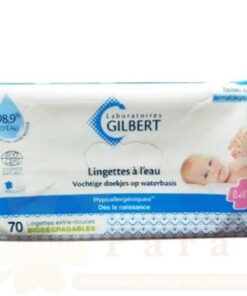 GILBERT LINGETTES À L’EAU 70U BIODEGRADABLES