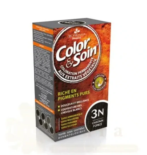 3 CHENES COLOR & SOIN 3N CHATAIN FONCÉ