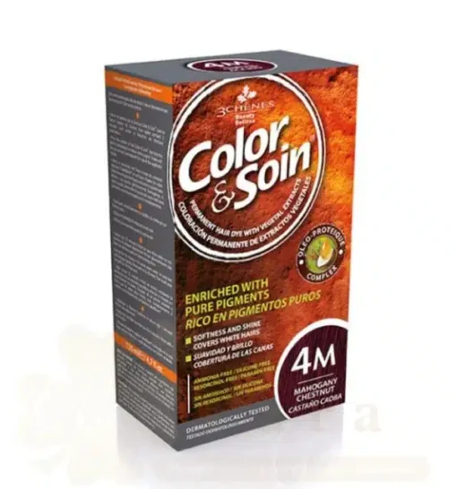 3 CHENES COLOR & SOIN 4M CHATAIN ACAJOU
