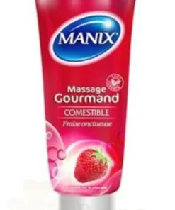 MANIX GEL DE MASSAGE GOURMAND FRAISE 200ML