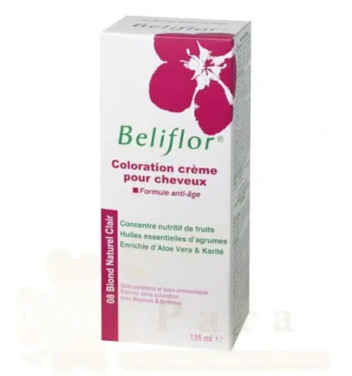 BELIFLOR COLORATION 08 BLOND NATUREL CLAIR
