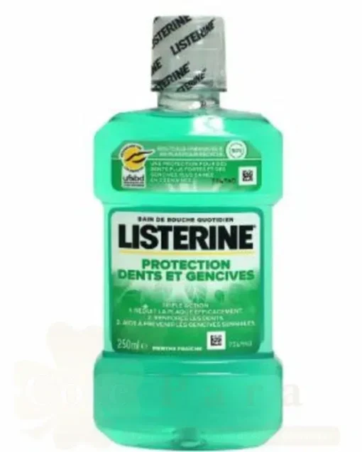 LISTERINE BAIN DE BOUCHE PROTECTION DENTS ET GENCIVES 250ML NEW