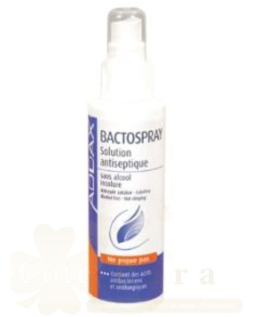 ADDAX BACTOSPRAY SOLUTION ANTISEPTIQUE SANS ALCOOL 60ML