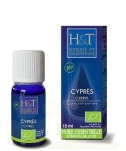 HERBES ET TRADITIONS HUILE ESSENTIELLE CYPRES BIO 10ML