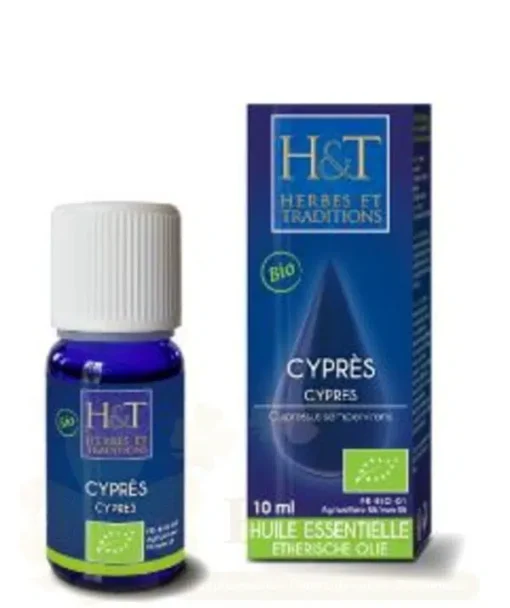 HERBES ET TRADITIONS HUILE ESSENTIELLE CYPRES BIO 10ML