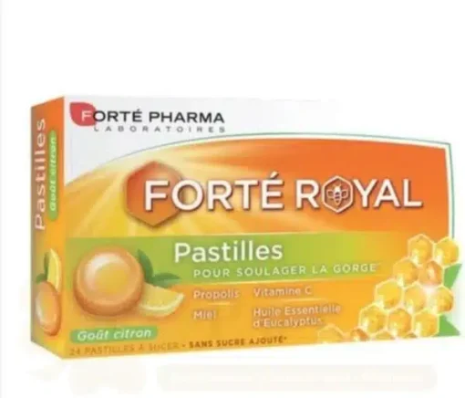 FORTE PHARMA FORTE ROYAL 24 PASTILLES CITRON