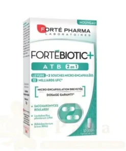 FORTE PHARMA FORTEBIOTIC+ ATB 2EN1 10GELULES