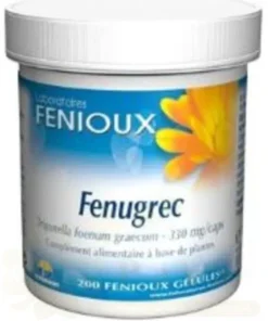 FENIOUX FENUGREC 330MG/CAP 200 GELULES