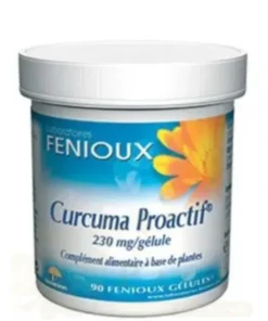 FENIOUX CURCUMA PROACTIF  PILLULIER 90 GÉLULES