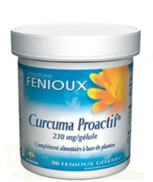 FENIOUX CURCUMA PROACTIF  PILLULIER 90 GÉLULES