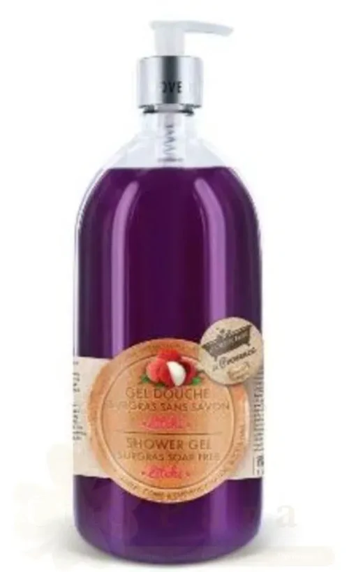 LES PETITS BAINS DE PROVENCE GEL DOUCHE SURGRAS LITCHI 1L