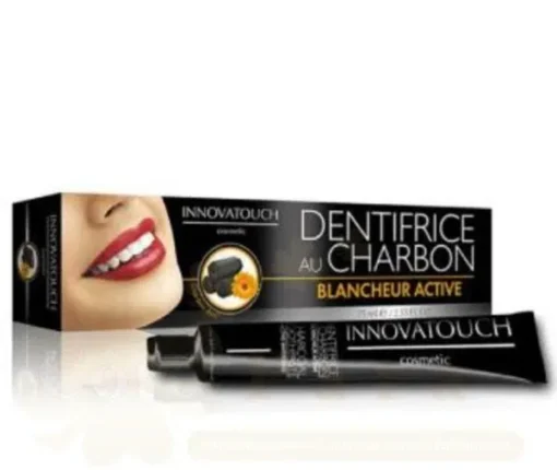 INNOVATOUCH DENTIFRICE AU CHARBON BLANCHEUR ACTIVE  75ML