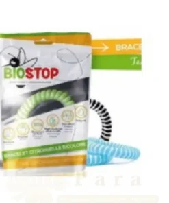 BIOSTOP BRACELET CITRONNELLE BICOLORE