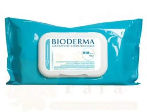 BIODERMA ABCDERM 60 LINGETTES NETTOYANTES