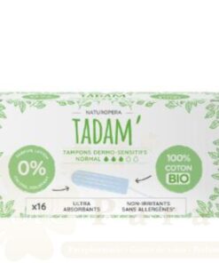 TADAM TAMPONS COTON BIO NORMAL 3 GOUTTES *16U 20510