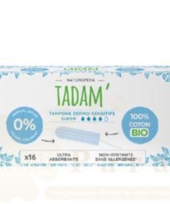 TADAM TAMPON BIO SUPER 4 GOUTTES *16U REF 20511