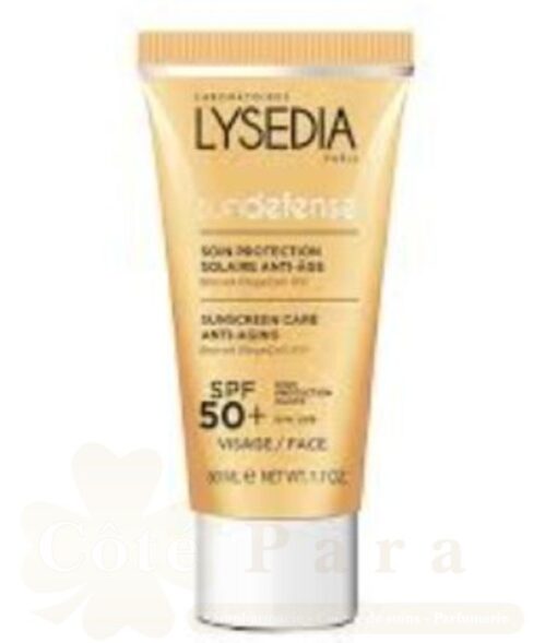 LYSEDIA SUNDEFENSE SOIN PROTECTION SOLAIRE ANTI-ÂGE SPF50+ 50ML
