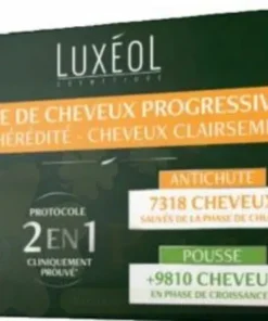 LUXEOL CHUTE DE CHEVEUX PROGRESSIVE 2EN1 14*6ML
