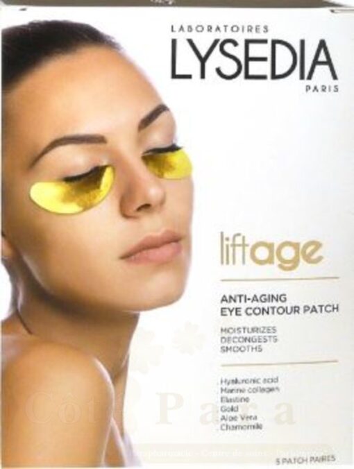 LYSEDIA LIFTAGE PATCH ANTI AGE C/YEUX 5U