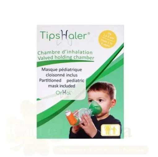 TIPS HALER CHAMBRE D’INHALATION DE 1AN A 6ANS