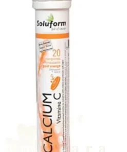 SOLUFORM CALCIUM VITAMINE C 20 COMPRIMES