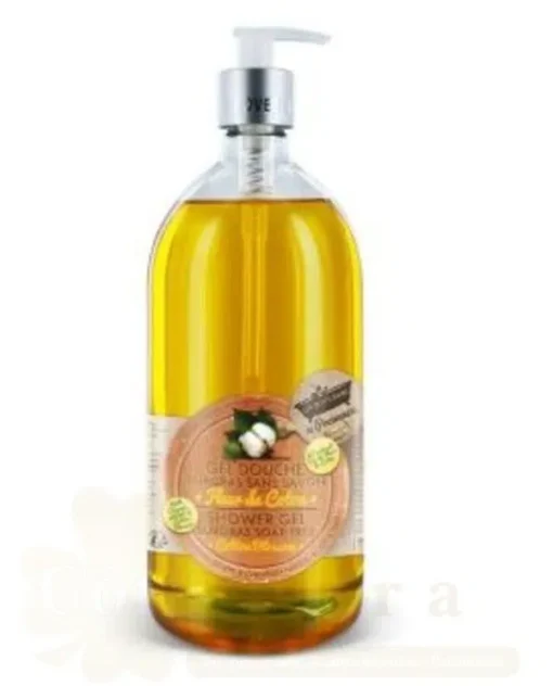 LES PETITS BAINS DE PROVENCE GEL DOUCHE SURGRAS FLEUR DE COTON 1L