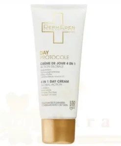 DERMEDEN DAY PROTOCOLE CREME DE JOUR 4 EN 1 PEAU MIXTE A GRASSE  50ML
