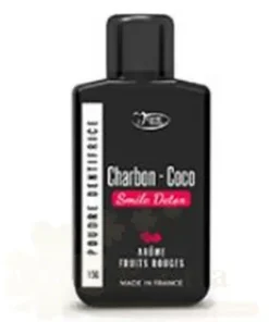 DENTI SMILE CHARBON-COCO POUDRE DENTIFRICE FRUITS ROUGES 15G
