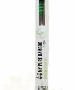 DENTI SMILE BROSSE A DENTS BAMBOU MEDIUM VERT